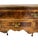 Wood Vintage Burlwood Four Drawer Server Table For Sale - Image 7 of 8