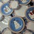 Vintage Debbie Mumm Snowman Holiday China- Set of 20 For Sale - Image 17 of 18