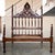 19th Century, Baroque Queen Bed, Original Four Turned Poster Spanish Bed For Sale - Image 11 of 11