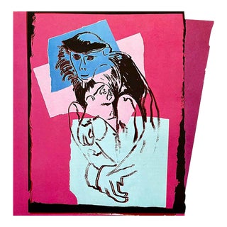1986 Andy Warhol Douc Langur-1 Vanishing Animals For Sale