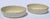 Ivory Pair Lenox Lattice Server Ivory Fine China 24k Gold Accent Collectible Set For Sale - Image 8 of 12