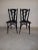 Black Second Label Side Chair by Josef Hoffmann for Thonet, 1910 For Sale - Image 8 of 8