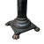 Antique Empire Bronze & Black Marble Lion Paw Pique Candlesticks Candle Holders For Sale - Image 4 of 5