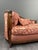 20th Century Louis XVI Chaise Lounge in Fabric with Floral Decoration For Sale - Image 3 of 13
