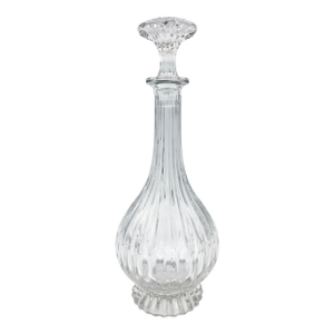 Tall Vintage Glass Decanter