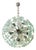 Sputnik Cut-Glass 13-Bulb Chandelier attributed to Fontana Arte, 1960s For Sale