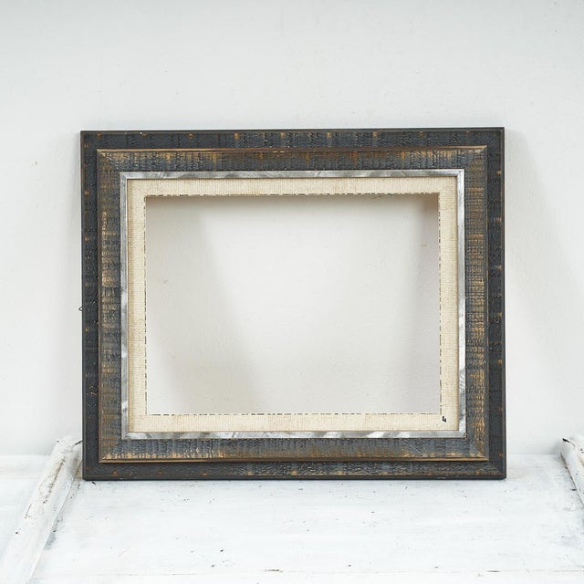 Vintage Wooden Frame for Artwork or Photography For Sale - Image 4 of 4