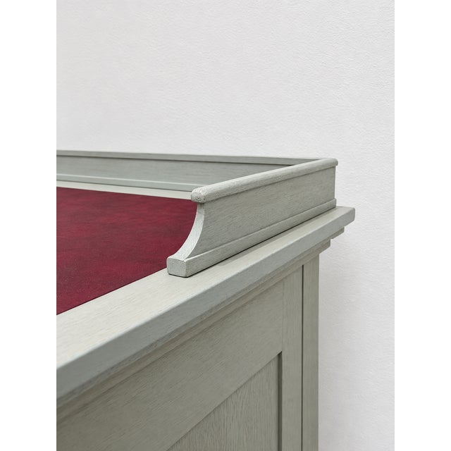 Art Nouveau Gentleman's Writing Desk by Fritz Nagel, Vienna, Austria, 1910s For Sale - Image 9 of 13
