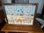 1970s Vintage Erica Wilson Crewel Embroidery Textile Art Framed "Birch Trees & Geese For Sale - Image 4 of 11