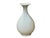 1990s White Crackle Lines Base Color SongBird Graphic Porcelain Art Vase For Sale - Image 5 of 6