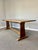 Brown Late 19th Century Oak Refectory Table For Sale - Image 8 of 9