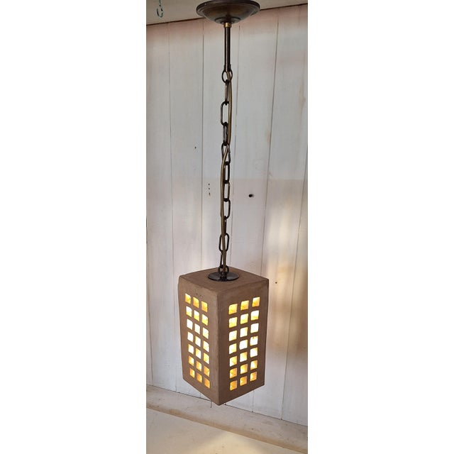 German Ceramic Ceiling Lamp, 1970s For Sale - Image 3 of 7
