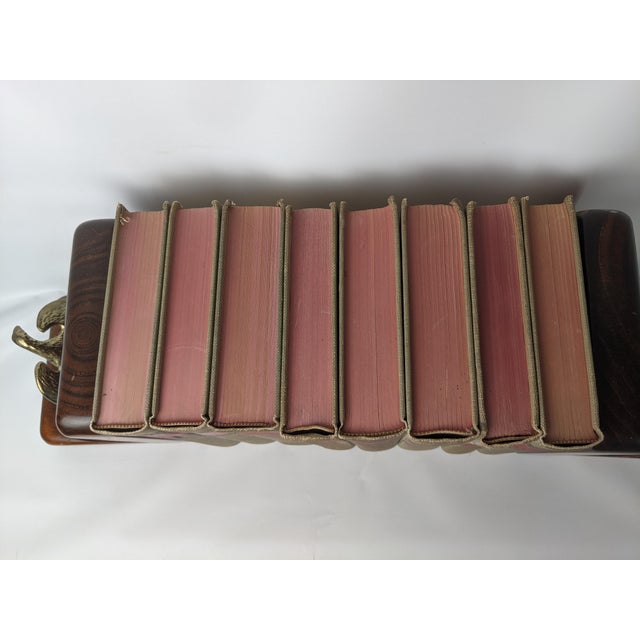 1943 Classics Club Gray, Burgundy & Gold Gilt Literary Library Books - Set of 8 For Sale - Image 10 of 14
