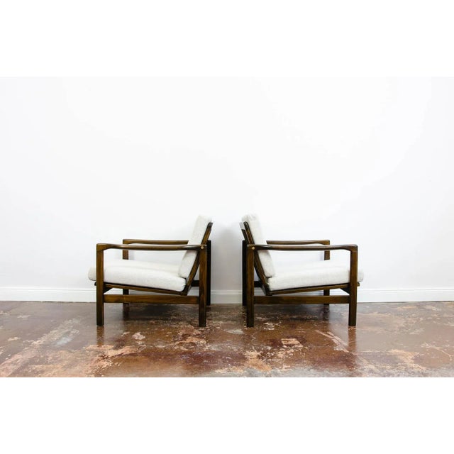 Set of B-7522 Armchairs by Zenon Bączyk, 1960s For Sale - Image 11 of 17