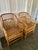 Chinoiserie Pair Vintage Brighton Pavilion Bamboo & Cane Chairs For Sale - Image 3 of 9
