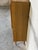 Brown Oak Glass Cabinet With Open Shelf Danish Mid-Century Modern 1960s For Sale - Image 8 of 11