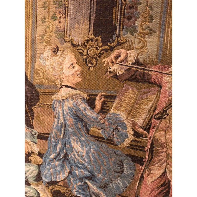 Mid 20th Century French Tapestry Wall Hanging For Sale - Image 4 of 10