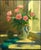 "Pink Rose in a Morning" Igor Nevsky Original Expressionist Oil Painting on Canvas For Sale In Denver - Image 6 of 6