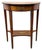 Small Antique Rosewood Demi Lune Side Table, 1890 For Sale - Image 16 of 17