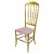 1960s Vintage Gilt Wood Chiavari Side Chair For Sale - Image 13 of 13