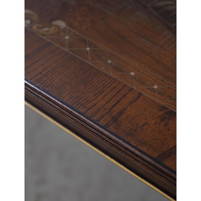 Hekman Chinoiserie Decorated Dropleaf Coffee Table For Sale - Image 11 of 17