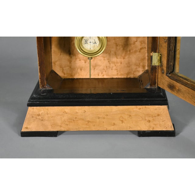 Antique Mantel Clock with Alarm, 1890s For Sale - Image 10 of 12