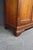 Louis Philippe Style Cherry Armoire Wardrobe For Sale - Image 4 of 12