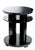 Art Deco Side Table Att. To Brown Saltman in Black Lacquer Finish For Sale - Image 9 of 10