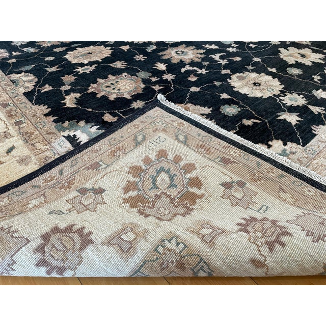 Persian Ziegler Sultanabad Rug for Bedroom For Sale - Image 9 of 10