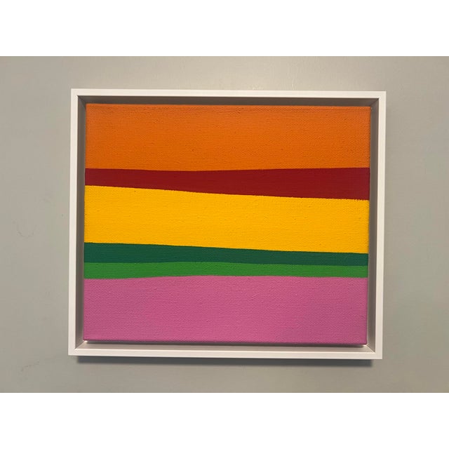 Willy Müller-Brittinau (1938-2008), Modern Abstract Acrylic on Stretched Canvas, From His Tapas Series, Rare Work...