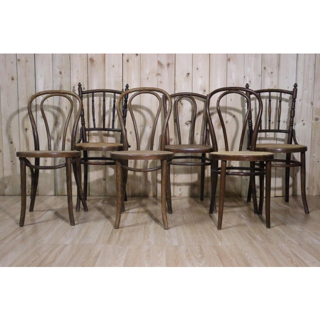 Bistro Chairs, 1900s, Set of 6 For Sale - Image 9 of 9