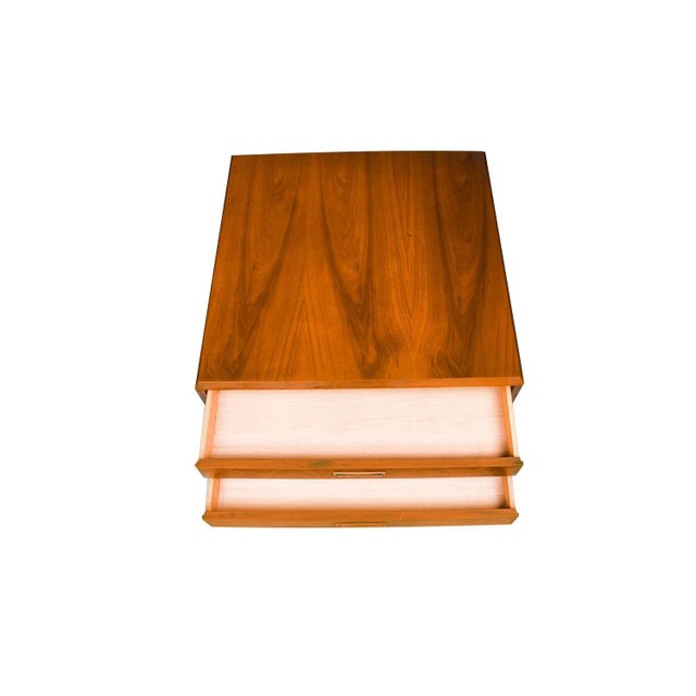 1900s Walnut Campaign Style Side Table For Sale In Baltimore - Image 6 of 11