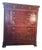 Louis Philippe Weekly Mahogany Cabinet For Sale