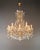 A magnificent antique Art Nouveau crystal chandelier. Carefully restored and ready for immediate use, this piece is a true...