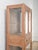 Late 20th Century Indian Teak Glass Front Almirah Cabinet With Drawers and Brass Hardware For Sale In Greensboro - Image 6 of 7