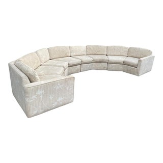 1970s Vintage Hexagonal Sectional Sofa For Sale