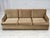 Mid-Century Modern Danish 3-Seater Sofa in Honey Yellow Velour, 1970s For Sale - Image 3 of 17