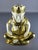 1970s Porcelain & Gilt Sculpture of Buddha from San Marco, 1970s For Sale - Image 5 of 11