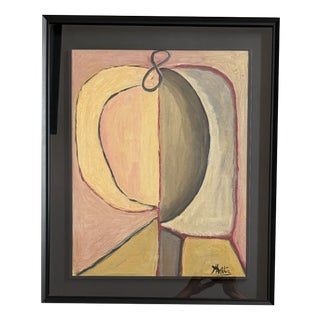 Manuel Angeles Ortiz, Composition, 1976, Oil on Canvas For Sale