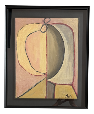 Manuel Angeles Ortiz, Composition, 1976, Oil on Canvas
