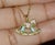 Designer Aaron Basha Natural Diamond & Enamel Solid 18k Gold Rocking Horse Charm Pendant For Sale In Dallas - Image 6 of 11