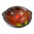 Vintage Mid Century Modern 1960s Studio Pottery Ceramic Vase Planter Drip Lava Fire Glaze For Sale