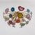 Mid-Century Modern Sputnik Italian Ceiling Lamp with Agate Stone Sections and Brass, 2000 For Sale - Image 3 of 10