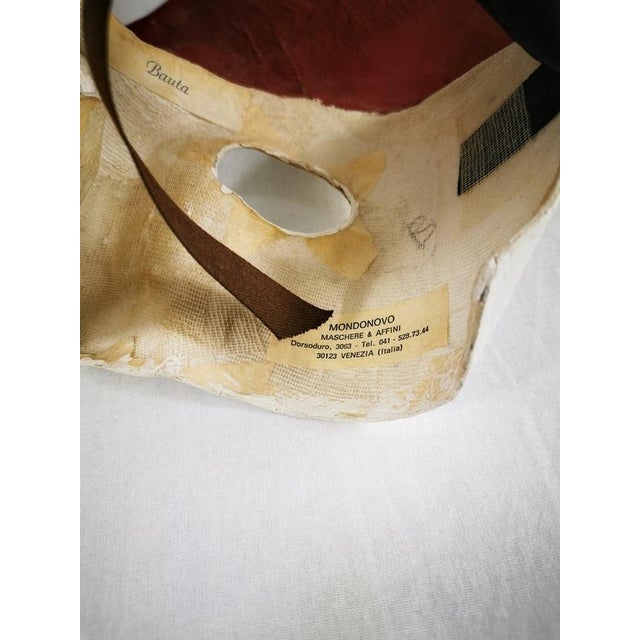 Carnival Mask by Guerrino Lovato, 1980s For Sale - Image 6 of 11