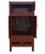 96" Tall Red Lacquer Antique Chinese Chinoiserie-Style Cabinet For Sale - Image 13 of 15