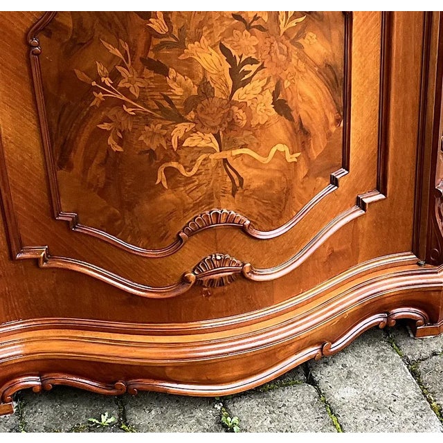 Vintage Commode in Cherry, 1990s For Sale - Image 6 of 13