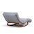 Wood Adrian Pearsall for Craft Associates Mid Century Walnut Rocking Wave Chaise Lounge Chair For Sale - Image 7 of 9