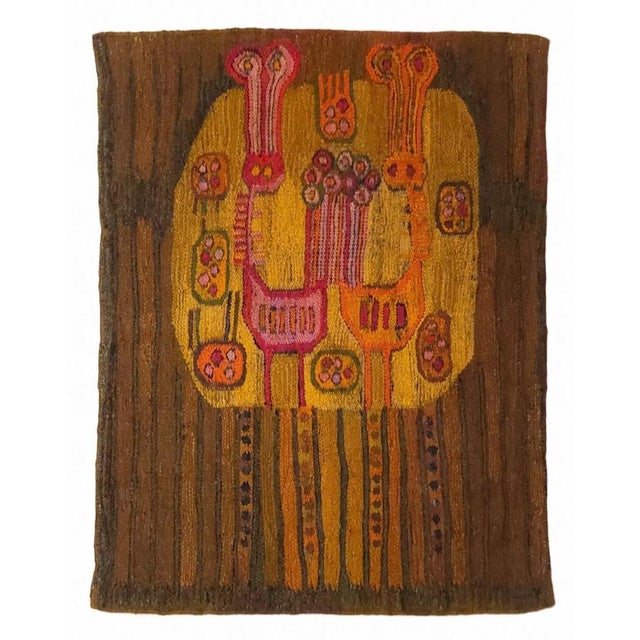 Tapestry by E. Keszycka, 1970s For Sale - Image 6 of 6