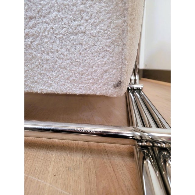 Large 20th Century Chrome Armchairs by Ralph Lauren, 1980s, Set of 2 For Sale - Image 10 of 12