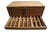 1920s Hamilton Letterpress Cabinet With Brass Hardware For Sale - Image 9 of 12